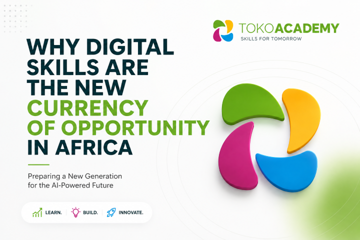 toko academy ai coding and program flyer